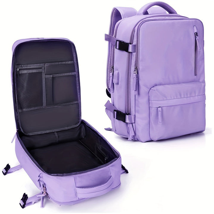 Multifunctional Travel Backpack with Insulated Laptop Compartment Bowlift
