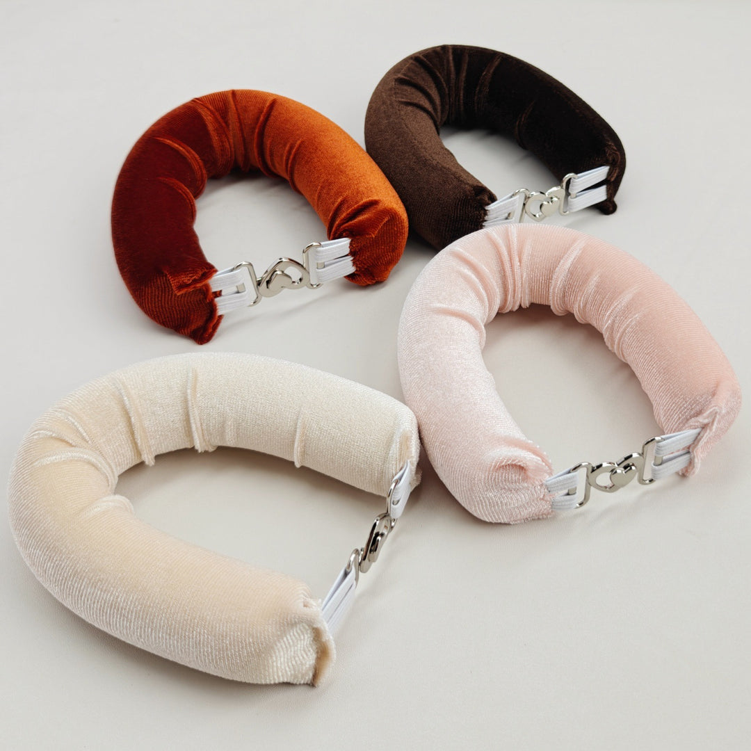 Soft Velvet Heatless Hair Curling Set