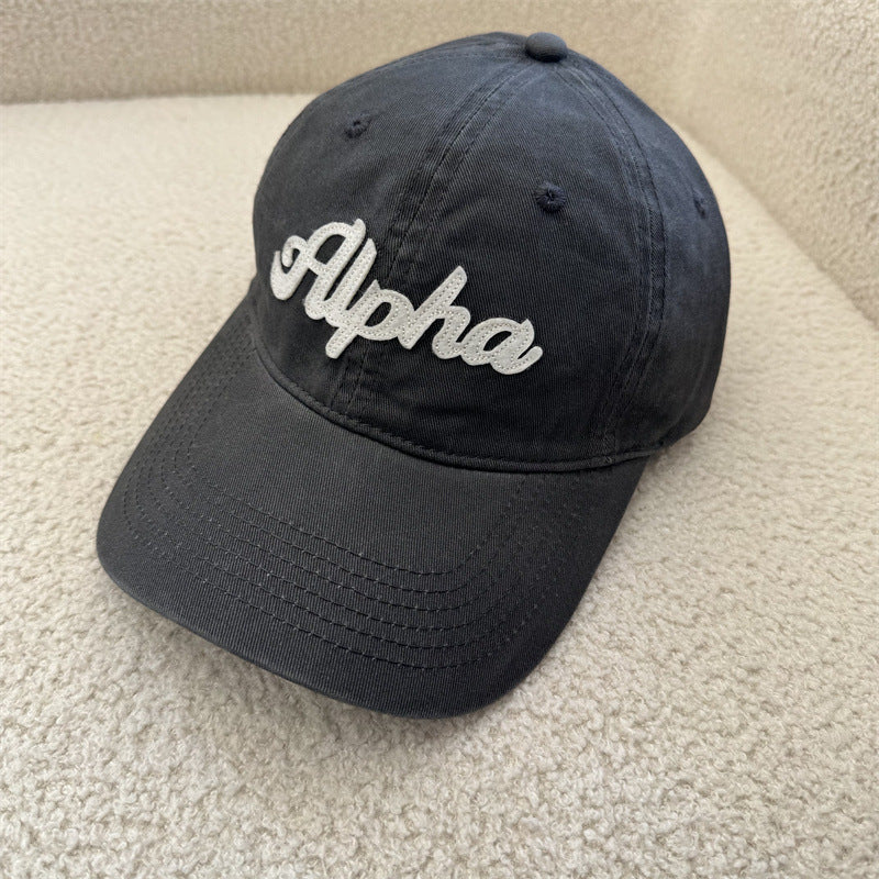 Men's Embroidered Cap Bowlift