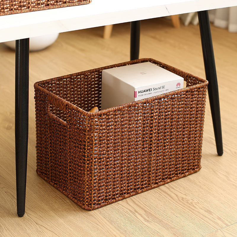 Versatile Woven Storage Bin Bowlift