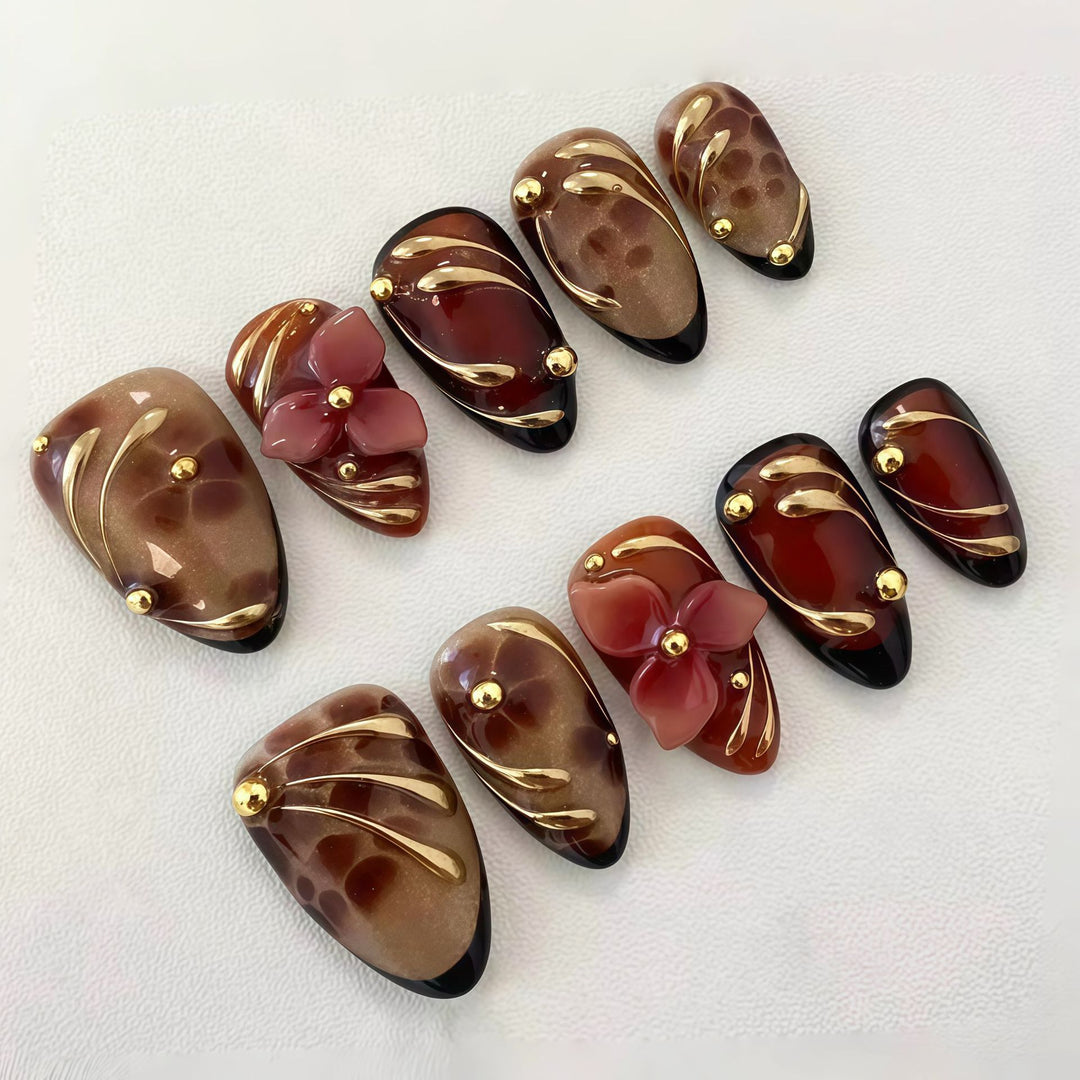 Elegant Decorative Nail Tips Bowlift