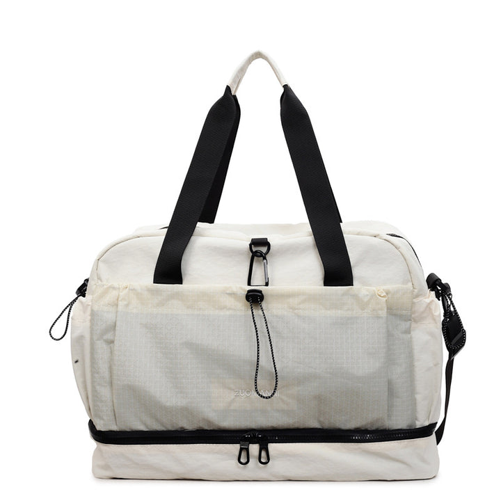 Spacious Fitness Bag With Removable Shoulder Straps Bowlift
