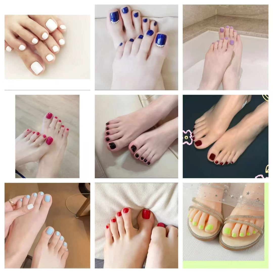 Elegantly designed toenails Bowlift