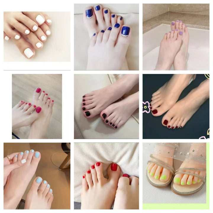 Elegantly designed toenails Bowlift