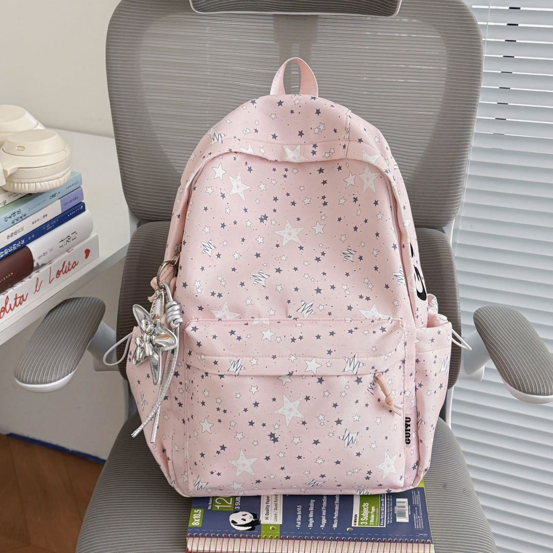 Starry Patterned Casual Backpack