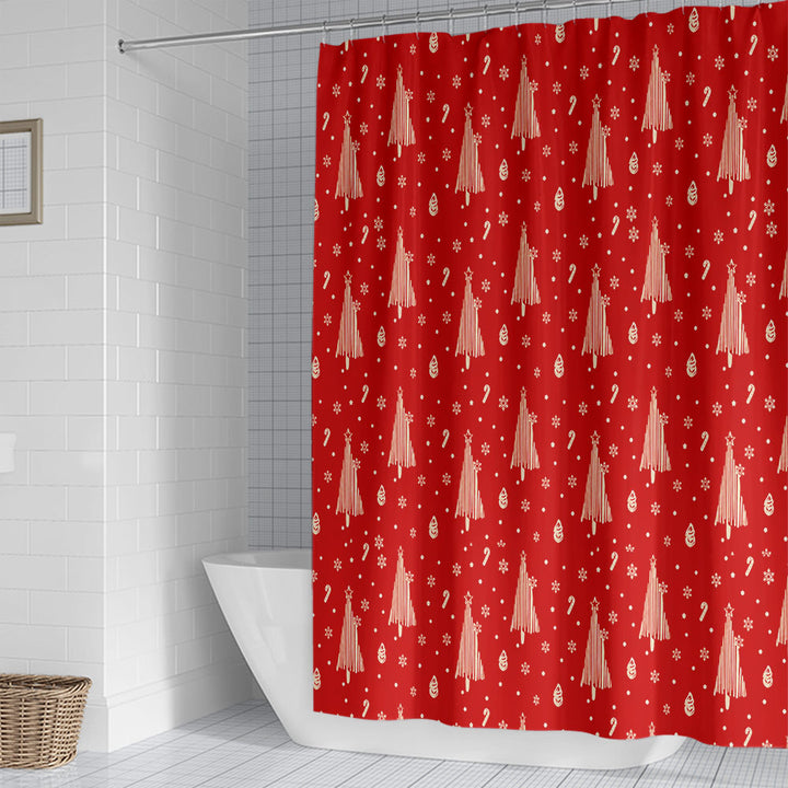 Floral Hydrangea Pattern Shower Curtain Bowlift