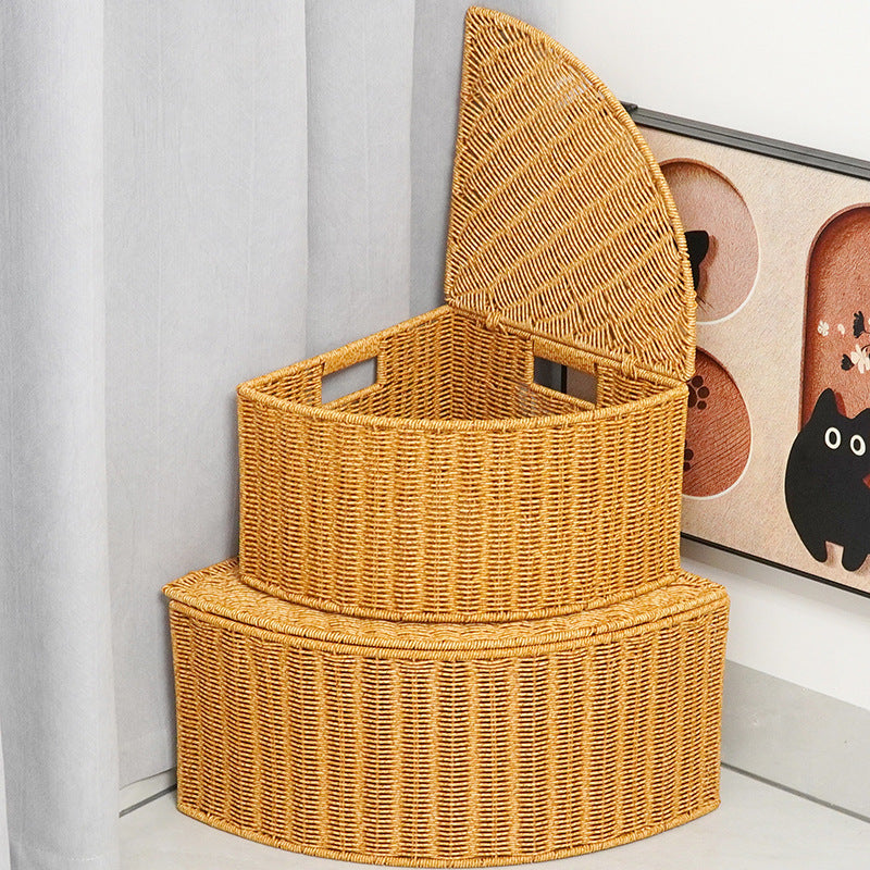 Versatile Woven Storage Basket Bowlift