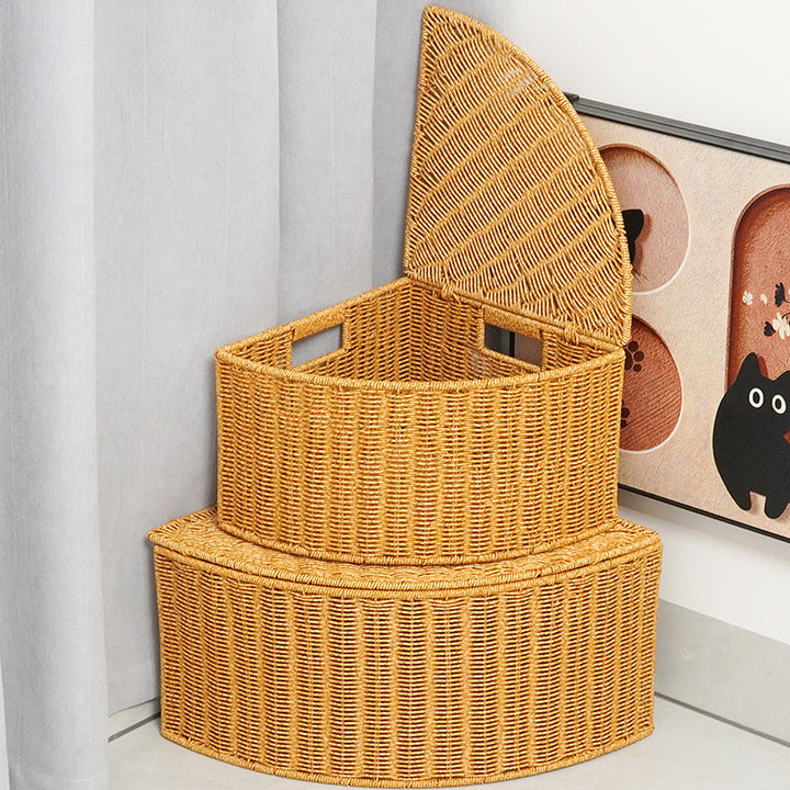 Versatile Woven Storage Basket Bowlift