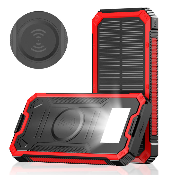 Solar Power Bank with High-Speed Charging Bowlift