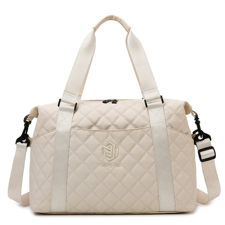Quilted Travel Duffel Bag