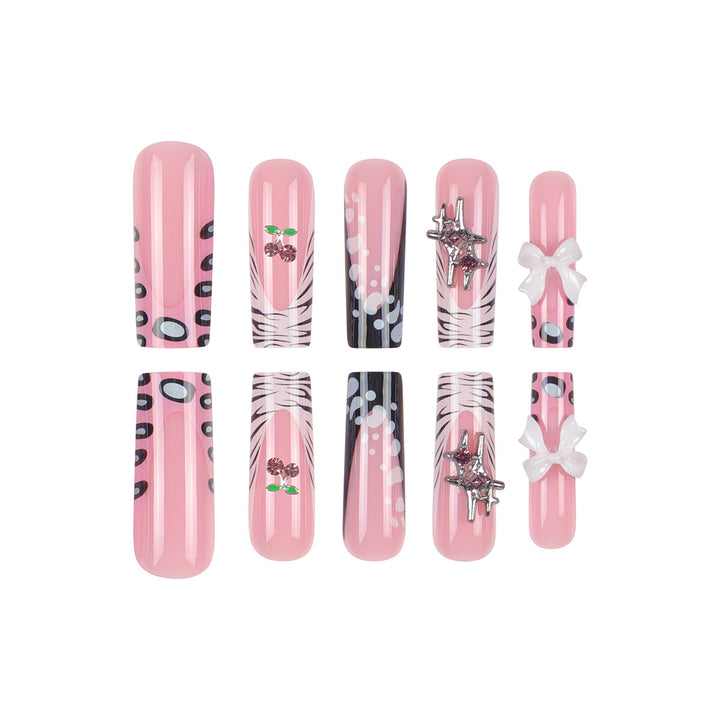 Artistic Stiletto Nail Art Extensions Bowlift
