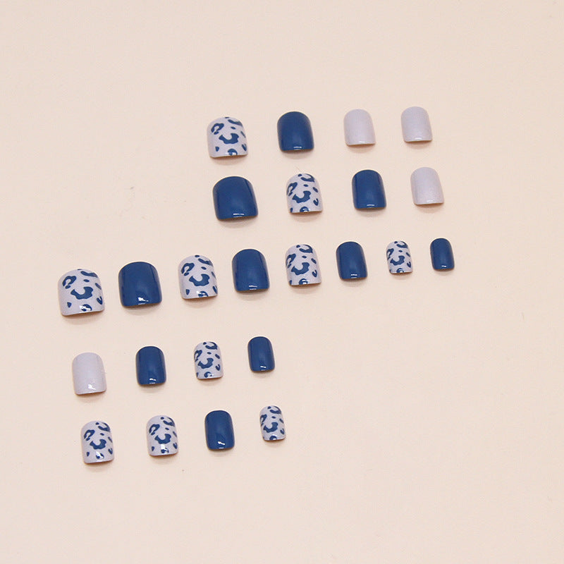 Artistic Leopard Print Nail Art Tips Bowlift