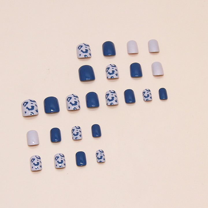 Artistic Leopard Print Nail Art Tips Bowlift