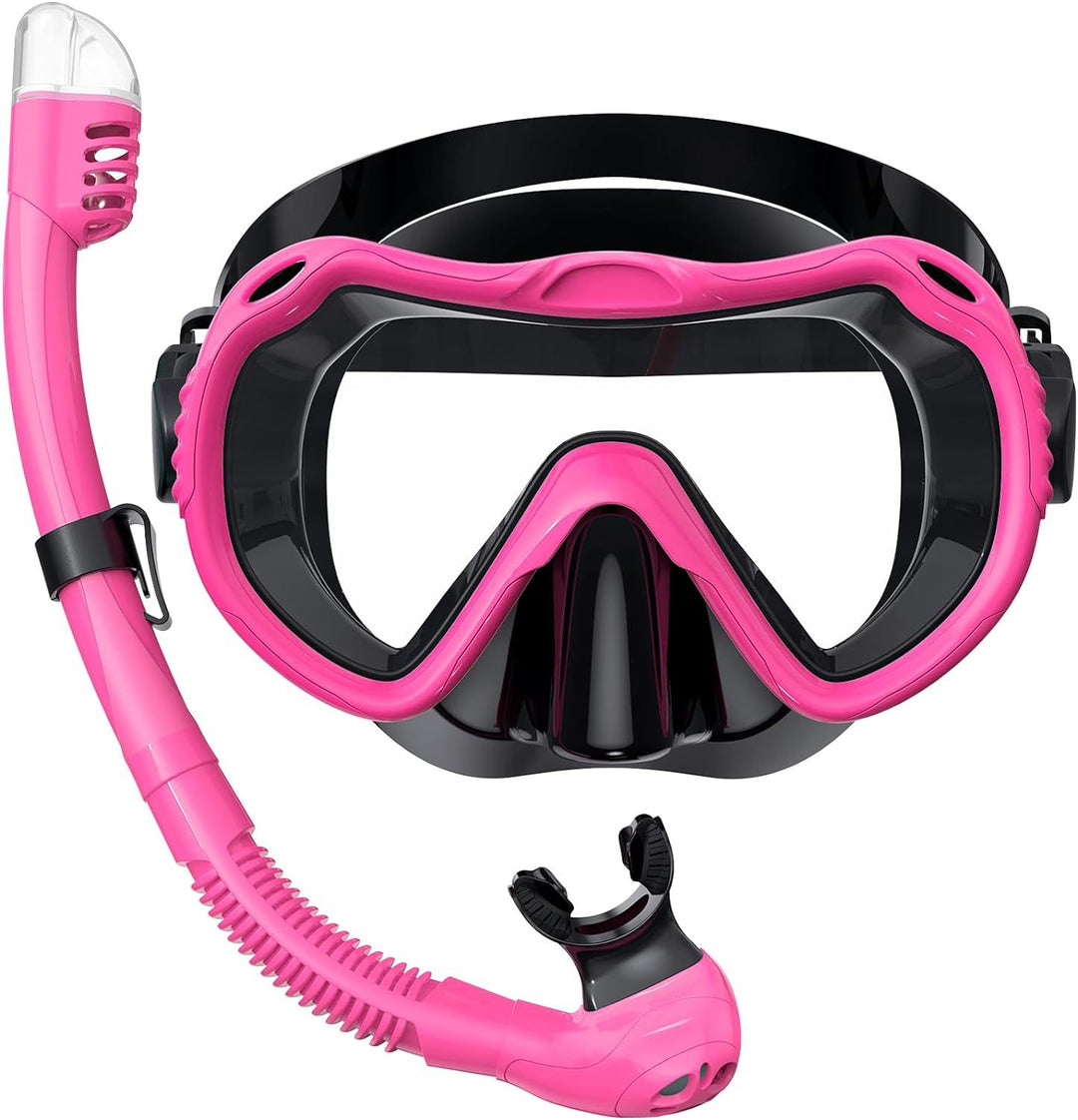 Diving mask with Fit technology and ergonomic snorkel Bowlift