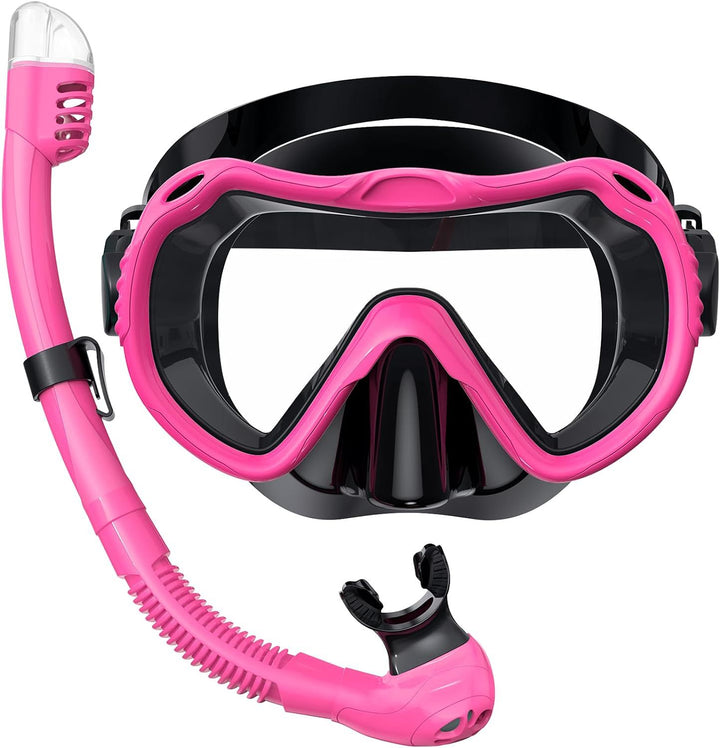 Diving mask with Fit technology and ergonomic snorkel Bowlift