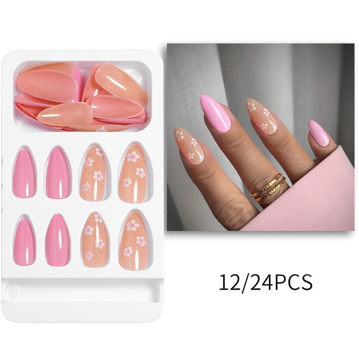 Creative Press-On Nail Design Bowlift