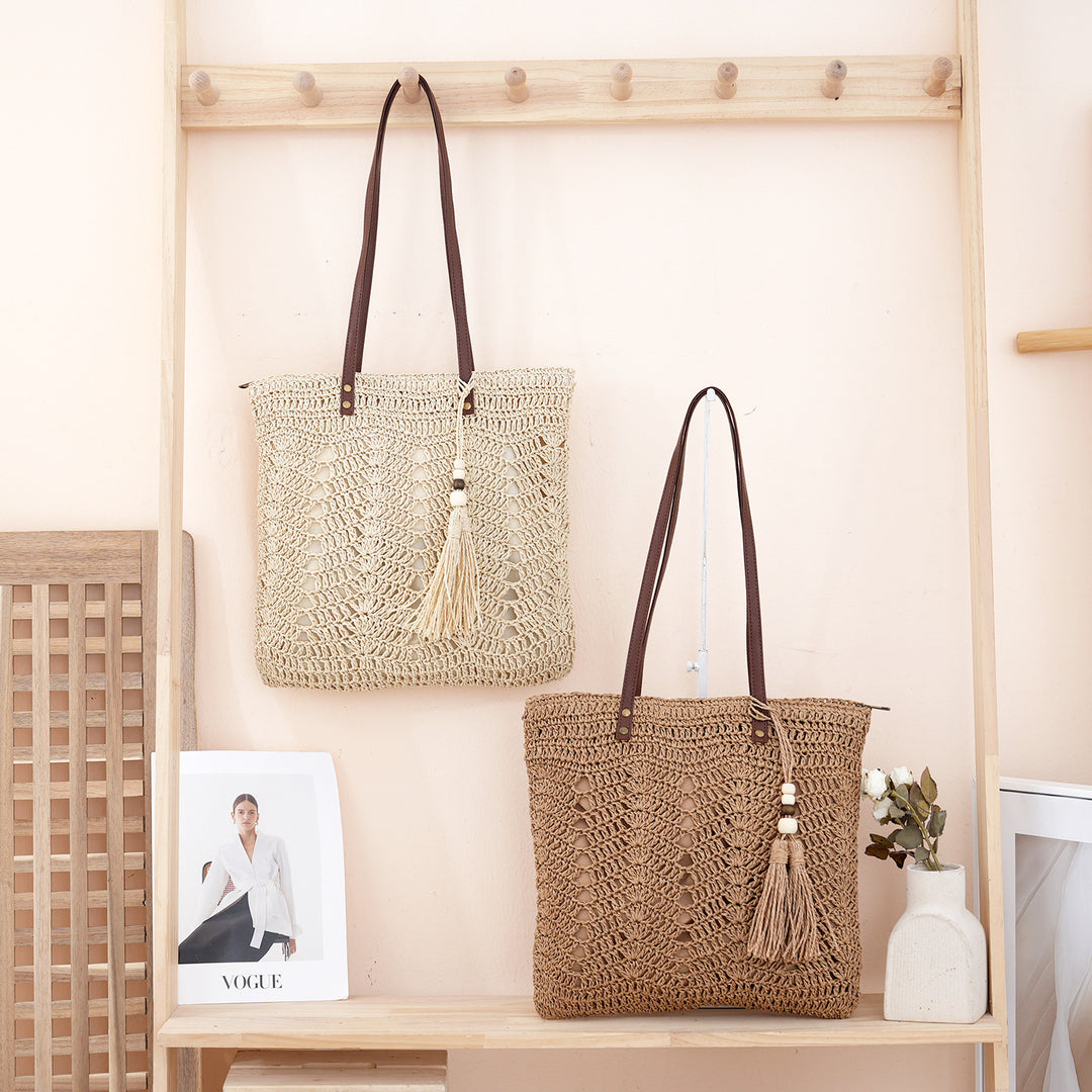 Handcrafted Macrame Tote Bag Bowlift