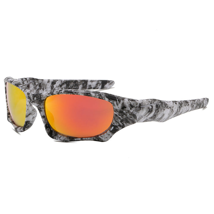 Performance Wraparound Polarized Sunglasses with UV Protection Bowlift