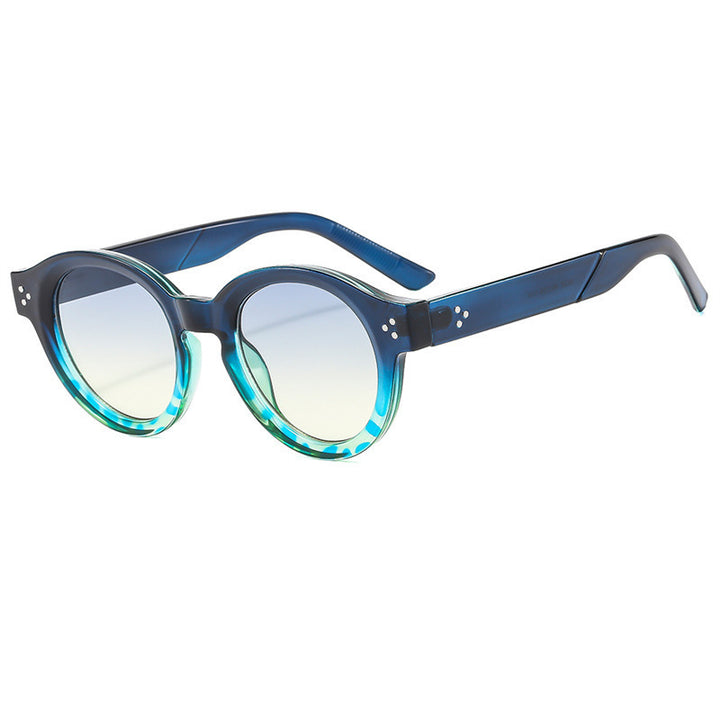Ladies' fashionable sunglasses with clear and structured frame Bowlift