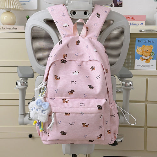 Cute Dog-Themed Backpack