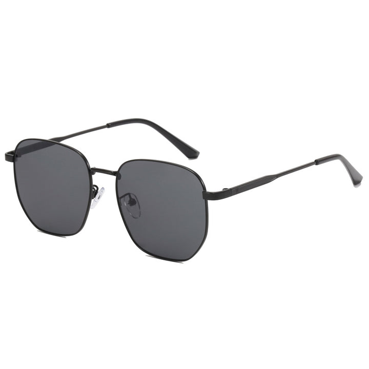 Women’s fashionable square glasses with lightweight metal frame Bowlift