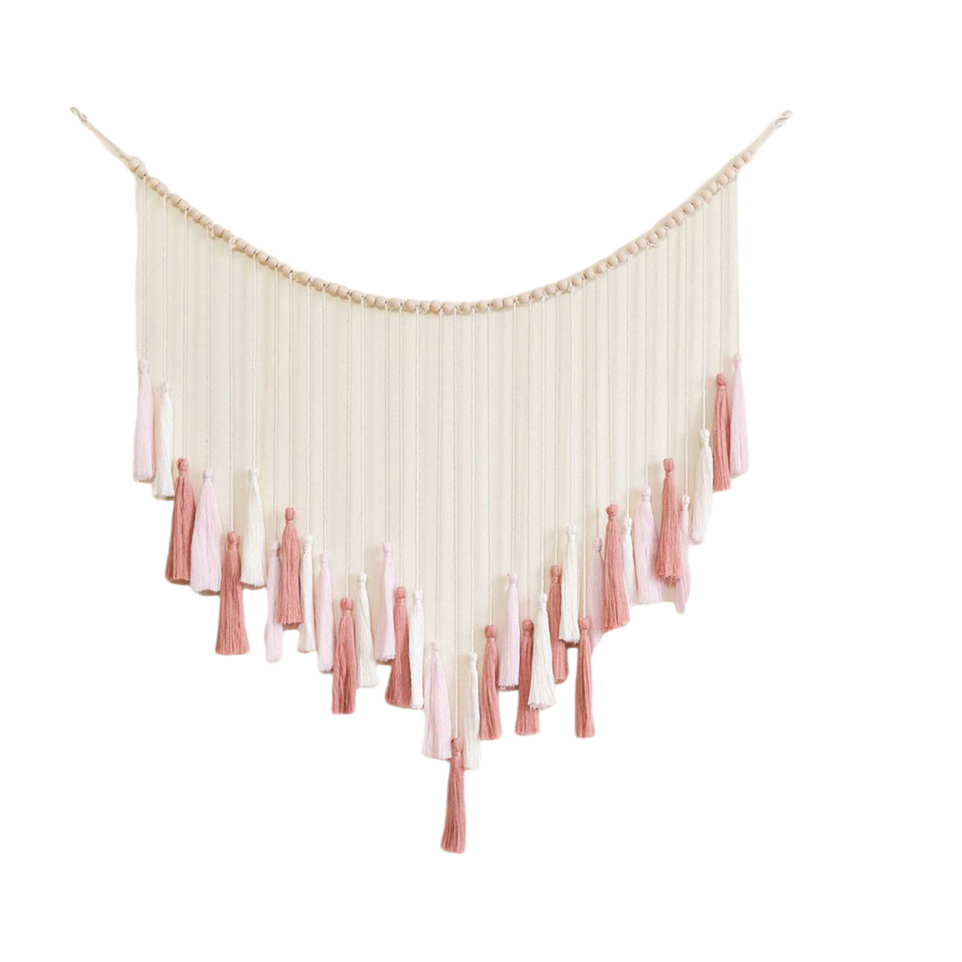 Decorative Macrame Wall Hanging with Tassels Bowlift