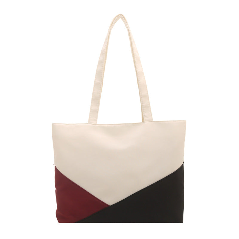 WoChic Multi-Textured Tote Bag Bowlift