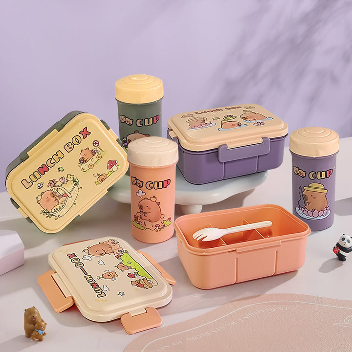 Fun-Themed Portable Lunch Box