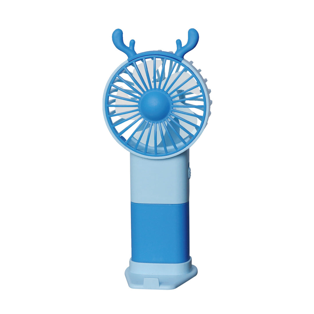 Unisex Portable Hand Fan in Playful Cat Design Bowlift