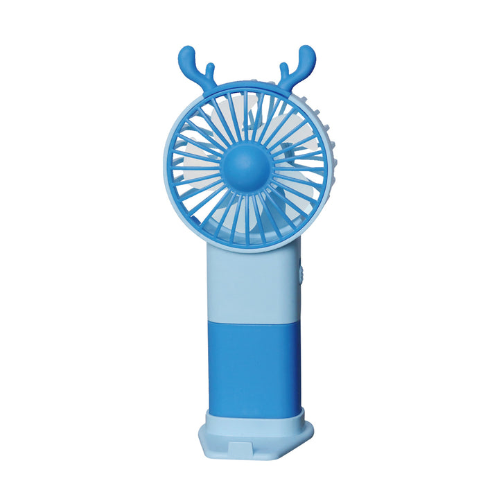 Unisex Portable Hand Fan in Playful Cat Design Bowlift