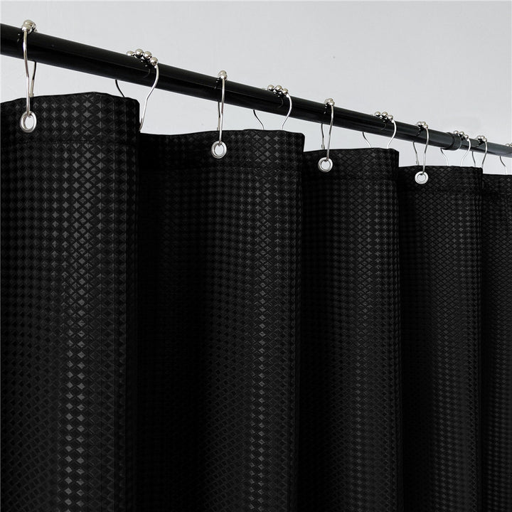 Thermal Insulated Shower Curtain Bowlift