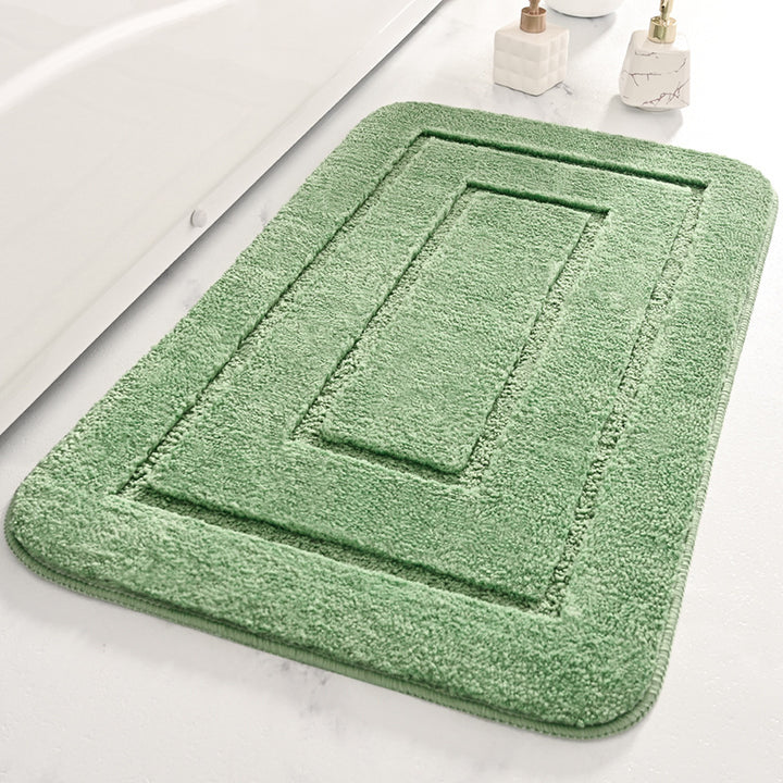 Plush Pile Bathroom Mat