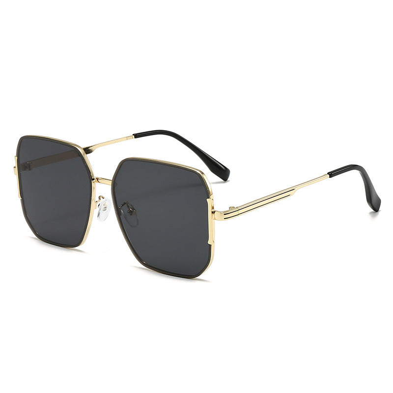 Elegant Oversized Shield Sunglasses