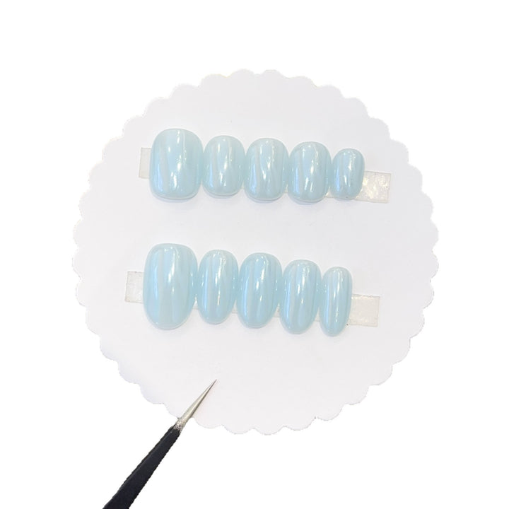 Artificial nails with high-gloss finish Bowlift