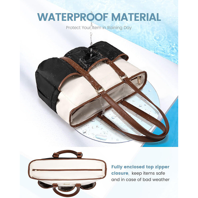 Stylish and Functional Everyday Handbag with Compartments Bowlift