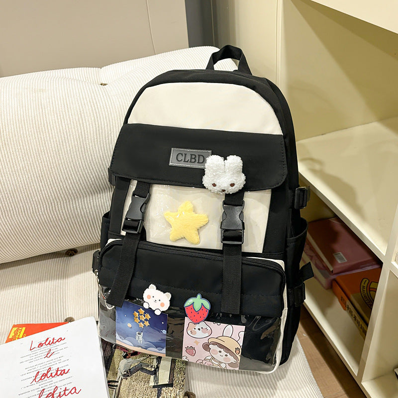 Playful Cartoon Character Backpack