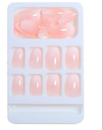 Natural Glossy Press-On Nail Tips Bowlift