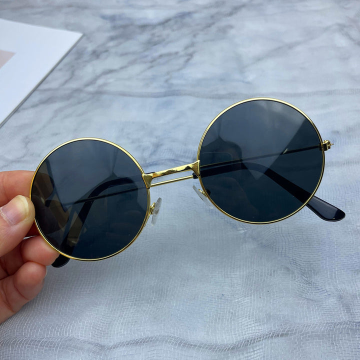Vintage Inspired Round Frame Sunglasses Bowlift