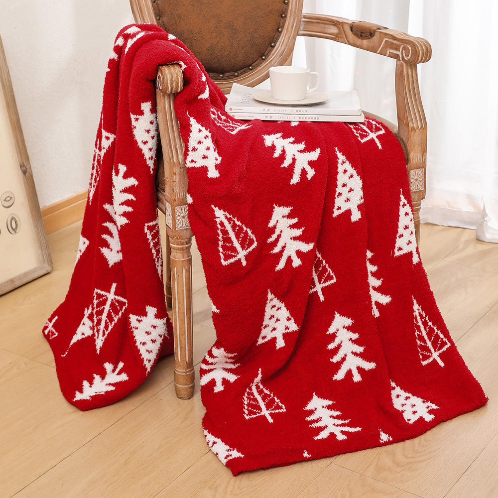 Decorative Knit Throw Blanket Bowlift