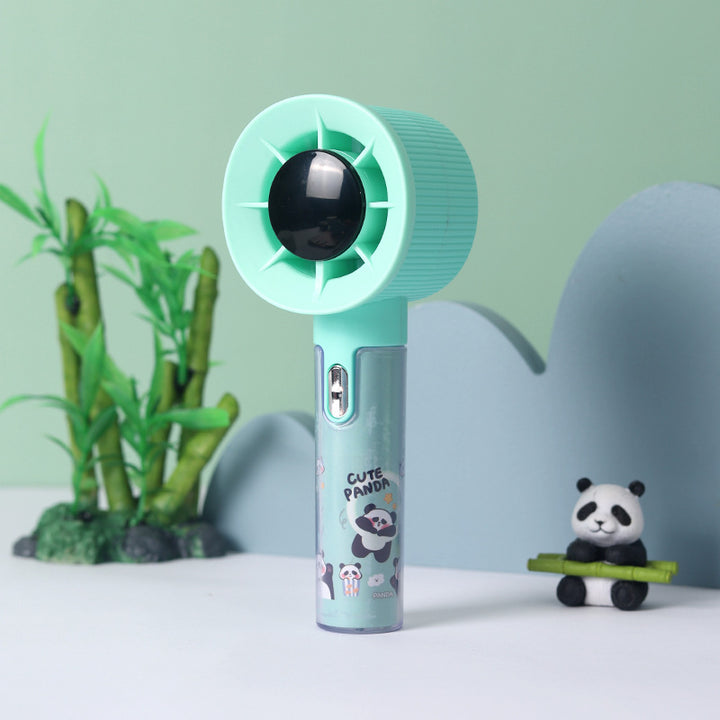 Portable mini fan for women with cute panda design Bowlift