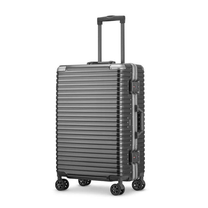 Unisex Ultra-Resilient Hard Shell Trolley Suitcase Bowlift