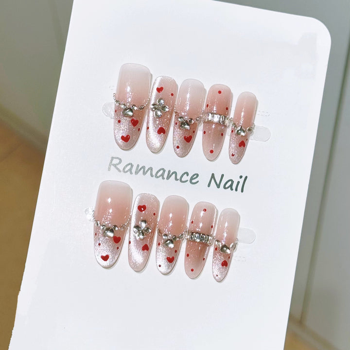 Designer Press-On Nails Bowlift