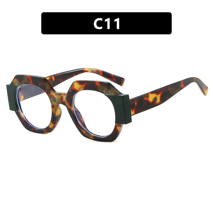Ladies trendy sunglasses in hexagonal design Bowlift