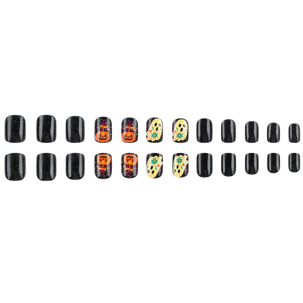 Halloween-Themed Press-On Nail Art Bowlift 1787542717