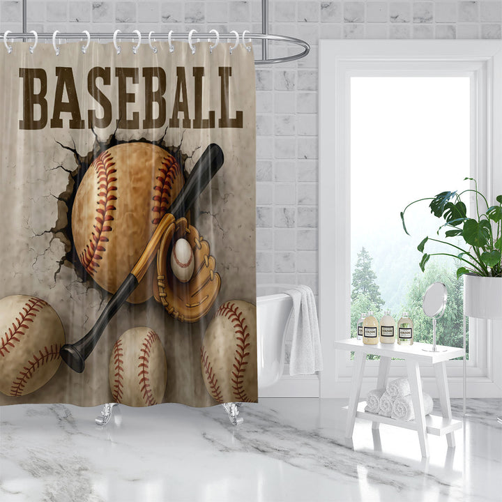 Artistic Shower Curtain Bowlift