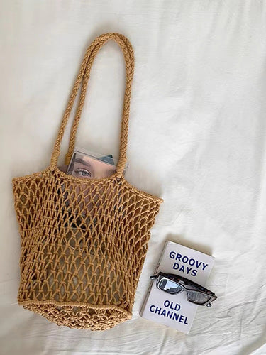 Hand-knotted net bag Bowlift