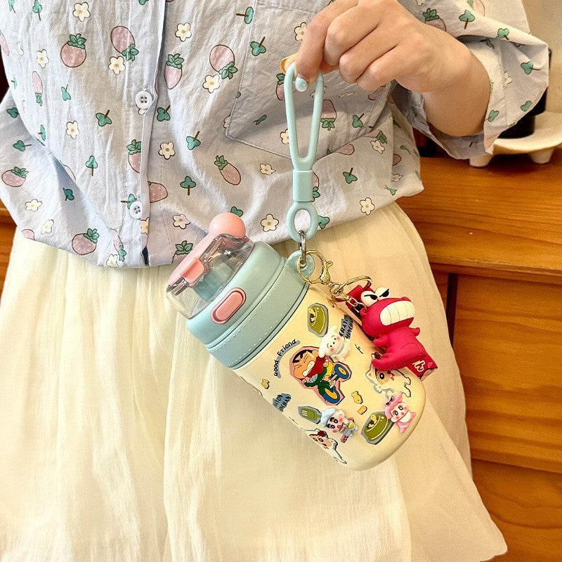 Women's children's drinking bottle with creative animal design Bowlift