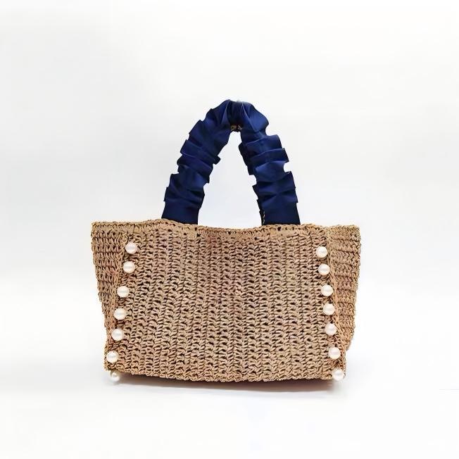 Bucket bag with ruffled handle Bowlift