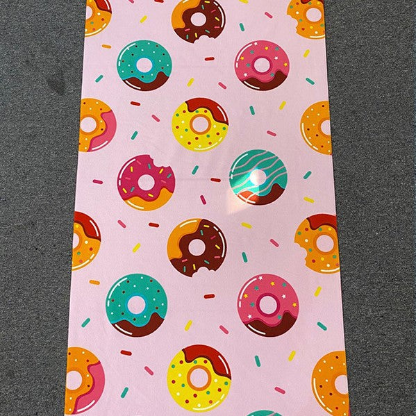Beach towel with tropical flamingo design Bowlift