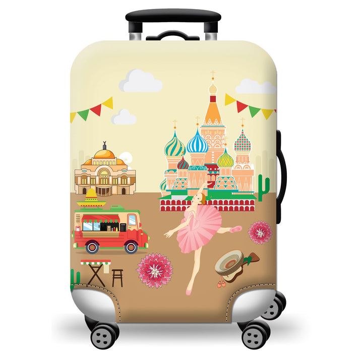 Hard Shell Travel Suitcase Bowlift
